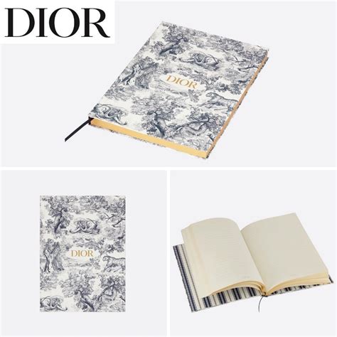 dior large notebook|christian dior notebook.